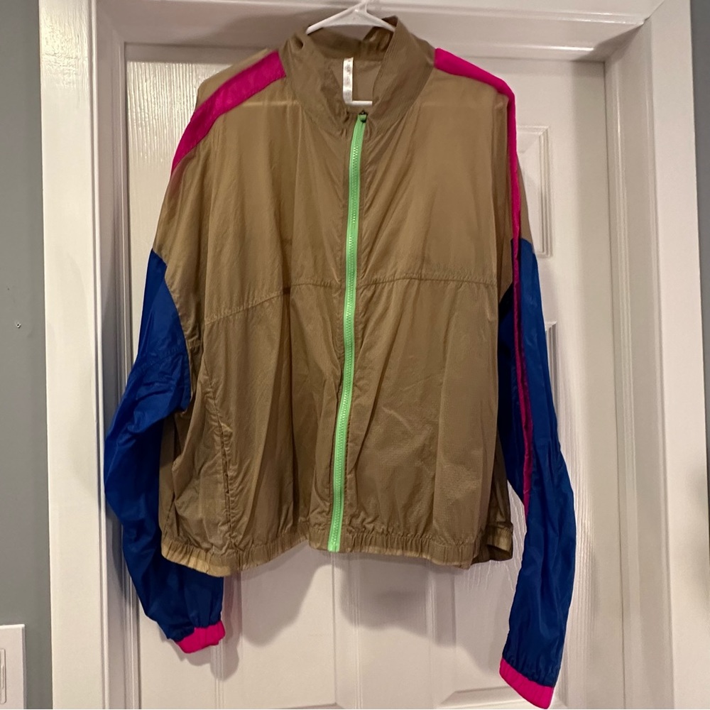 Fabletics Colorblock Windbreaker Jacket - image 1